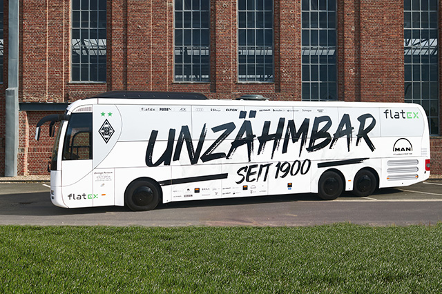 Mannschaftsbus Borussia Mönchengladbach | Brings Busreisen Flotte
